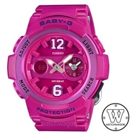 CASIO Baby-G BGA-210-4B2 Pink Resin Band Ladies Watch BGA210 BGA-210