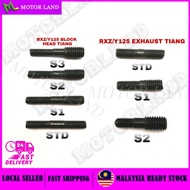YAMAHA RXZ135 RXZ 135 Y125 Y125Z Y125ZR Y110 EXHAUST TIANG / BLOCK HEAD TIANG SCREW BOLT