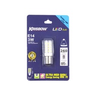 Krisbow E14 3 Watt 6500k Led Bulb - Cool Daylight