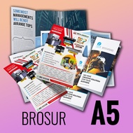 A5 FLYER Brochure Art Paper 120 gsm - 150 gsm contents