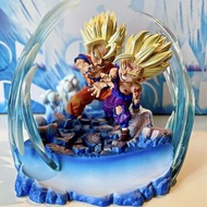 龍珠 孫悟空 孫悟飯 父子 GK 公仔 Figure Resin Studio 一番賞