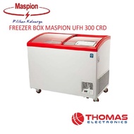 New Product!! Freezer Box Maspion Ufh 300 Crd Ufh300Crd 300 Liter Kaca