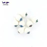 Simhoa 8pcs 14mm Plastic Round Acrylic Eyes Eyeballs for Doll DIY Making Accs