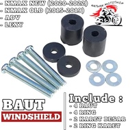 Nmax New Stainless Visor Bolts For WINDSHIELD BOLT NMAX NEW NMAX OLD ADV LEXY PCX XMAX ETC UNIVERSAL