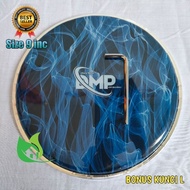 Mika Darbuka 9 inch DMP / blue firebiru Bonus L key