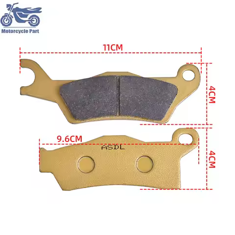 Motorcycle Front Brake Pads For CAN AM Renegade 570 EFI T3 Outlander 650 Max Pro Renegade 800 1000 R