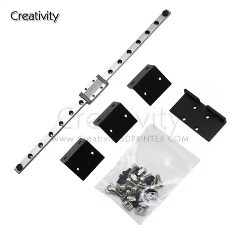 Creativity Ender-3 X Axis Upgrade MGN9H Linear Guide Rail 315MM Kit For Ender 3 Pro/V2 3D Printer Ac