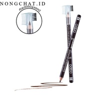 Odbo Soft Eyebrow Pencil+Brush | Eyebrow Pencil OD760 | Nongchat.id