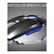 2400DPI Wireless Rechargeable Gaming Mechanical Keyboard 104