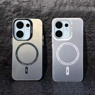 For Vivo V60 Lite Case Vivo V50 V40 Pro Mobile Phone Case Matte Acrylic Magnetic Charger Protection 