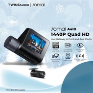 70mai A400/A410 1440P Quad HD Car Recorder Dashcam with RC09 Rear Camera (Grey)
