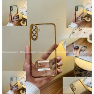 Samsung A24 A34 A54 flexible case with clear border and camera protection