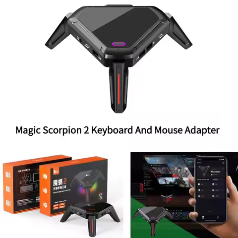 Magic Scorpion MX200sx 2 Keyboard And Mouse Adapter Gamwing Mix SE/Elite Keyboard Mouse Converter Fo