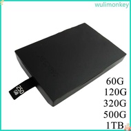 WU 60G 120G 320G 500G 1TB Internal Hard Drive Disc HDD for 360 Game Console