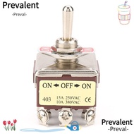 PREVALENT Heavy Duty Toggle​​, ON//ON Three-position Rocker Control 4PDT 12 Pin Rocker Switch ​​3 Po