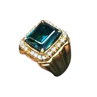 London blue topaz Gemstone Ring plus Box Ring | BD02-164
