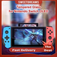 Screen Protector Tempered Glass Film Fit for Nintendo Switch OLED Game Console