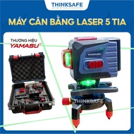 Máy cân bằng laser 12 tia xanh YAMASU YMS-12D-CP phiên bản compact Máy cân mực gồm 2 tia đứng 1 tia