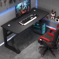 ☈Computer desk home desktop game table and chair set student bedroom desk hotel Internet cafe carbon fiber gaming table