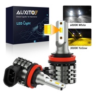 H8 H9 H11 H16 Super Bright 28000LM 2-Color White+Yellow PNP Fog Lamp 1 Year Warranty