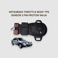 MITSUBISHI THROTTLE BODY TPS SENSOR 3 PIN PROTON WAJA