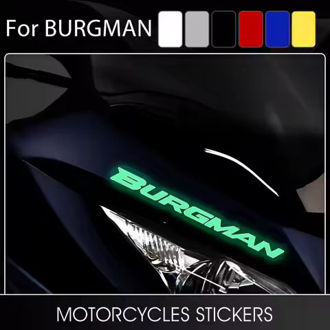 Motorcycle Glow Stickers Waterproof for Suzuki BURGMAN 400 650 125 200 AN 250 AN250 AN400 AN650 AN12