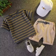 BAJU ANAK LAKI LAKI TERLARIS SETELAN BAJU KAOS SALUR ANAK LAKI LAKI 1-5TAHUN