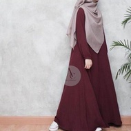 DISKON SPECIAL  Aara Collection Abaya turki wanita muslim Mewah Santri remaja Syari kekinan Wolpis P