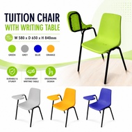 3V SU701HNA Tuition Study Chair With Writing Pad Table / Student Chair /Kerusi  Meja Pelajar