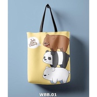 We Bare Bears Fullprint Tote Bag series