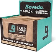 Boveda for Cigars/Tobacco | 65% RH 2-Way Humidity Control | Size 60 for Use with Every 25 Cigars a H