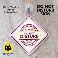 Do Not Disturb Sign | Laminated Signage | Sign Board