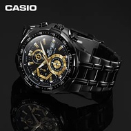 CASIO Watch For Man EFR539 Original Japan Stainless Casio Edifice Watch For Men Teens Boy Silver COD