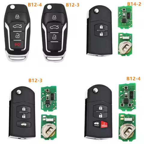5PCS Standare remote key B12-3 B12-3+1 B14-2 B14-3 B14-3+1 For KD900/KD MINI/KD-X2 Key Programmer B 