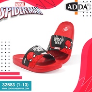 รองเท้าแตะแบบสวม ADDA รองเท้าเด็กลายสไปเดอร์แมน รองเท้าเด็กผู้ชาย รองเท้าแตะเด็กผู้ชาย รองเท้าแตะแบบสวม รองเท้าเด็กลายการ์ตูน รุ่น 32B83
