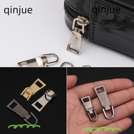 QINJUE 5pcs Zipper Pull Sewing Kit Detachable Replacement Metal Zip