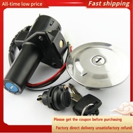 Ignition Switch Fuel Gas Cap Seat Lock Keys Set For Yamaha YBR125 2005-2009