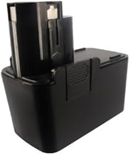 Replacement Battery Compatible with Bosch ABS 96 M-2, ASB 96 P-2, GBB 9.6VES-1, GBM 9.6 VSP-2, GBM 9