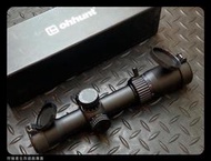 【狩獵者生存專賣】ohhunt LR 1.5-8X28 高抗震倍率短瞄/瞄準器/狙擊鏡