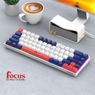 RaiKu K68 Two Colors 68 Key Game Competitive Office Notebook E-Sports Wired Game Wired Keyboard