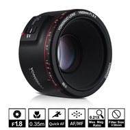 YONGNUO 50mm F1.8 Lens YN50mm F1.8 II Lens EF 50mm for Canon Large Aperture Auto Focus Lenses For 700D 750D 800D 5D Mark II IV #SS