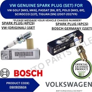 VW GROUP GENUINE SPARK PLUG FOR VW GOLF [MK5, MK6], PASSAT [B6, B7], POLO [MK5, 6R], SCIROCCO [137],