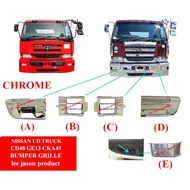 J123S01 NISSAN UD TRUCK CD48 GE13 CKA45 BUMPER GRILLE ( CHROME )