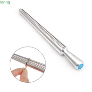 LONNGMY Finger Ring Sizer Metal Gauge Professional Ring Sizer Tool