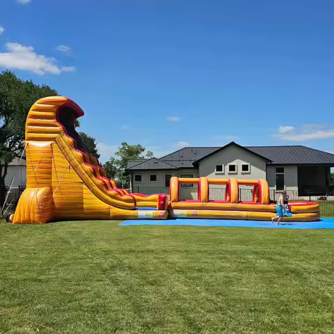 Inflatable Water Slide Outdoor Backyard Big Jumper Bouncy Jump Castle Bouncer Large Inflatable Water