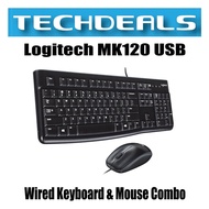 Logitech MK120 USB Wired Keyboard & Mouse Combo