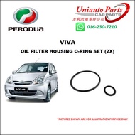 PERODUA VIVA OIL FILTER HOUSING O-RING SET (2X)