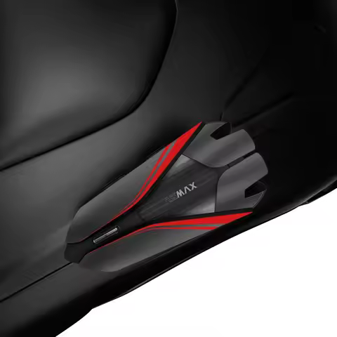 ASMAX Z1 Red Colour Shell Headset Accessories