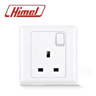 Himel Advance Series 13A 1 Gang Switched Socket