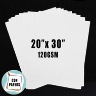 Vellum Paper Board 20x30 Rolled (120gsm)